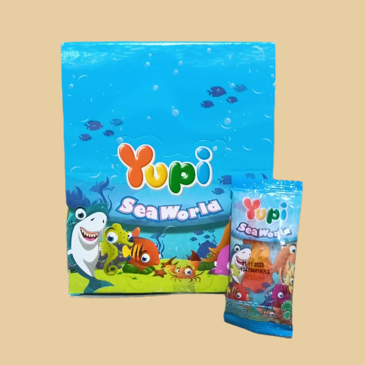

Yupi Sea World Permen Jelly [24 pcs/box]