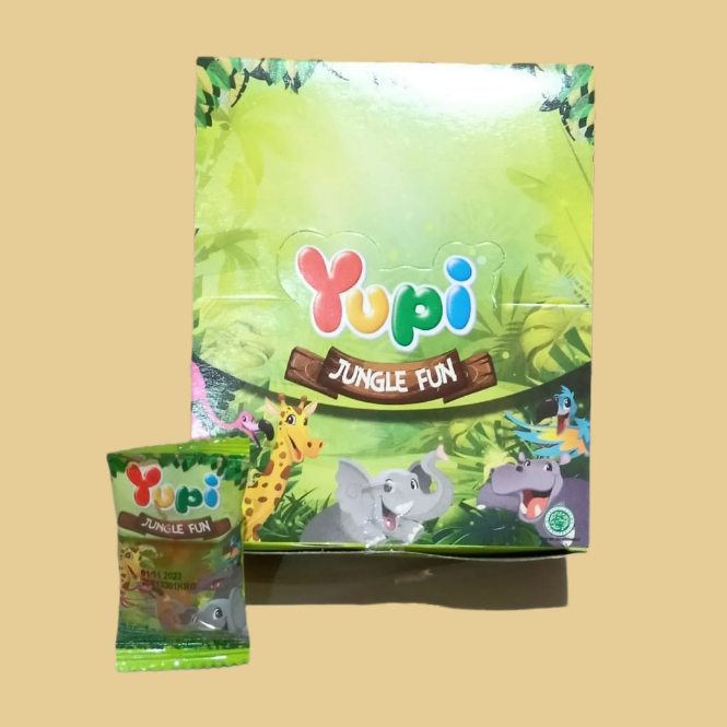 

Yupi Jungle Fun Permen Jelly [24 pcs/box]