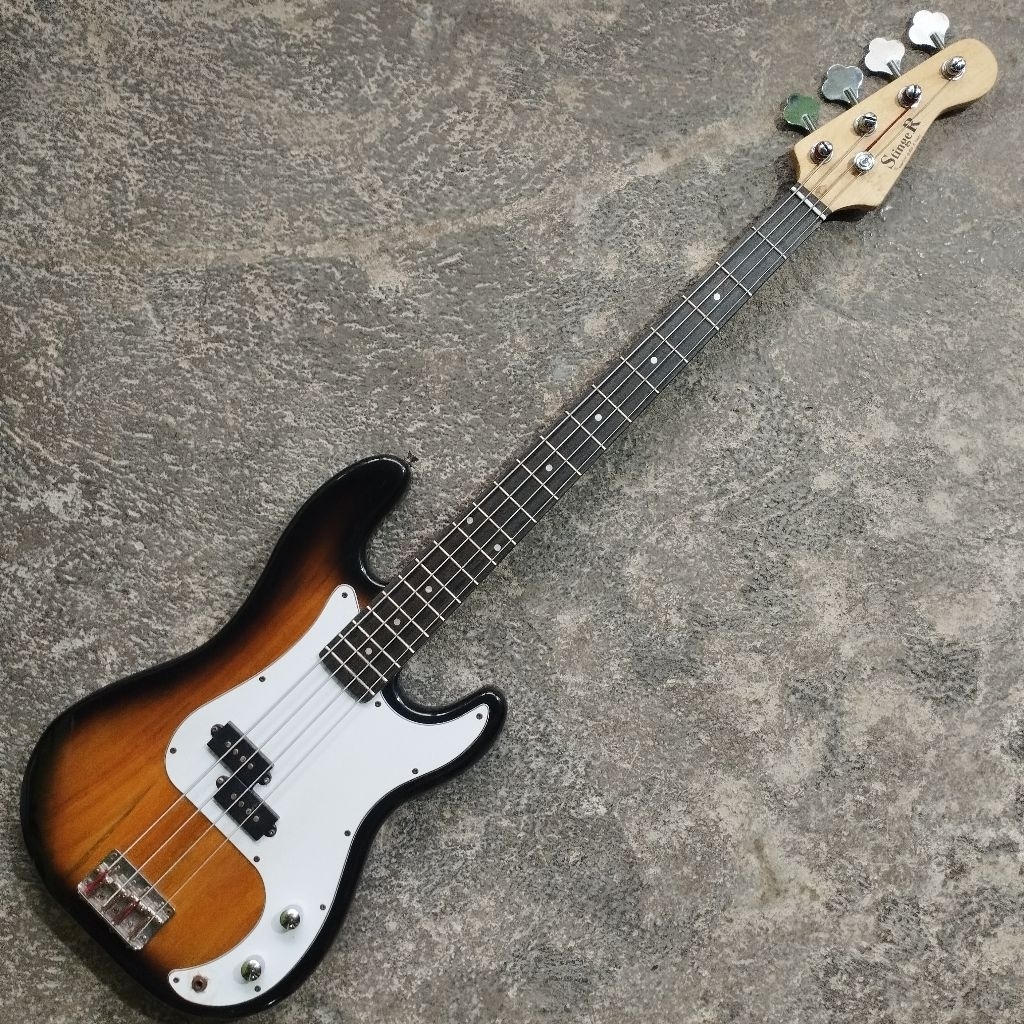 GITAR BASS STINGER ORIGINAL PRECESION MODEL SECOND MURAH MULUS