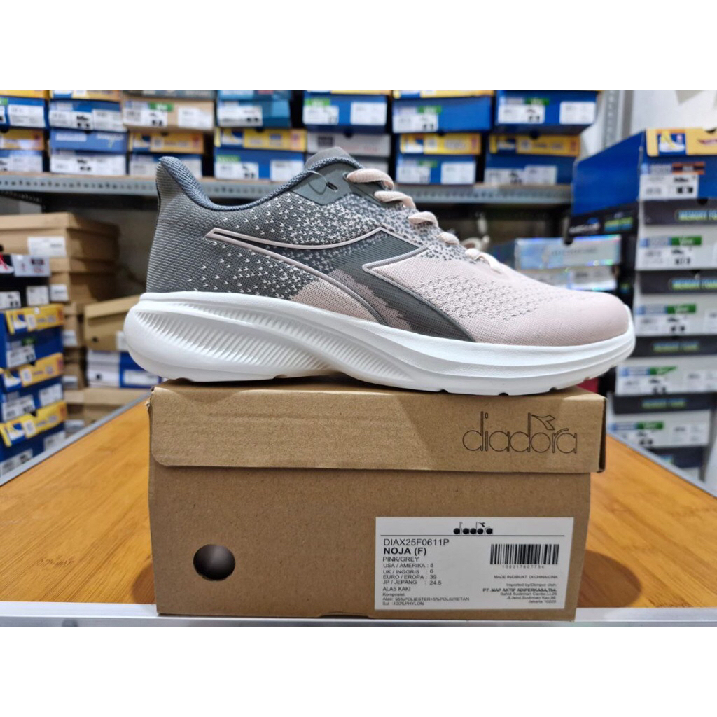 SALE DIADORA NOJA PINK RUNNING WOMEN ORIGINAL STORE