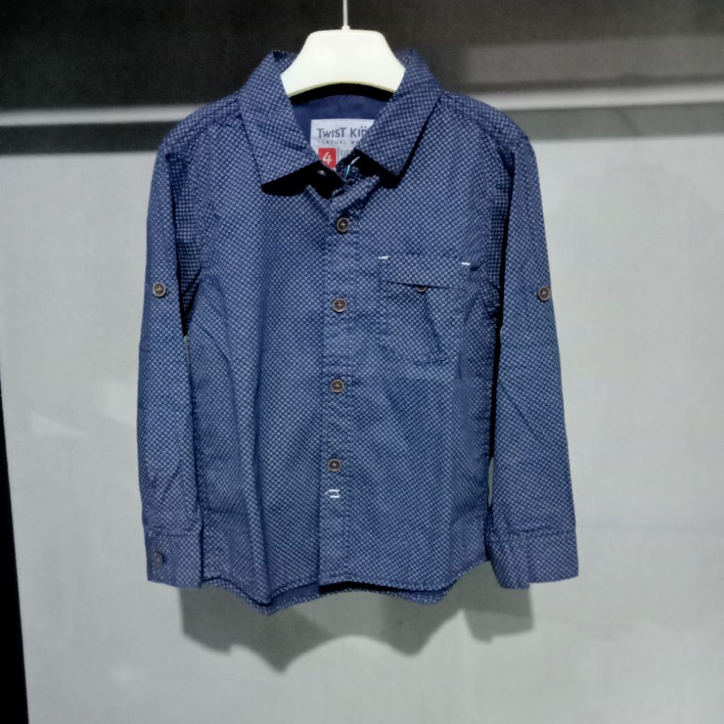 Twist Kids Kemeja Lengan Panjang Anak Laki - Laki (KAL)