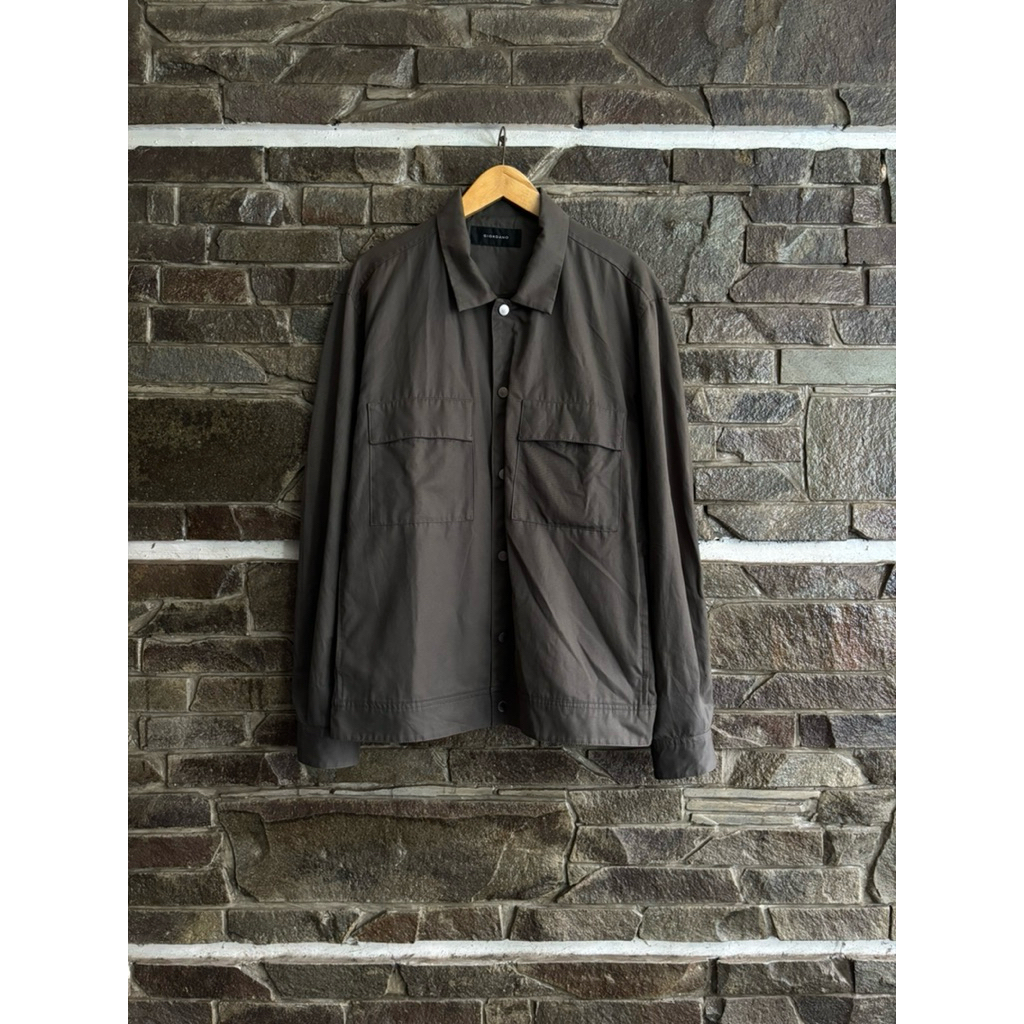 Giordano • Casual Overshirt Parka Army Jacket Army Green Size 105 / XL