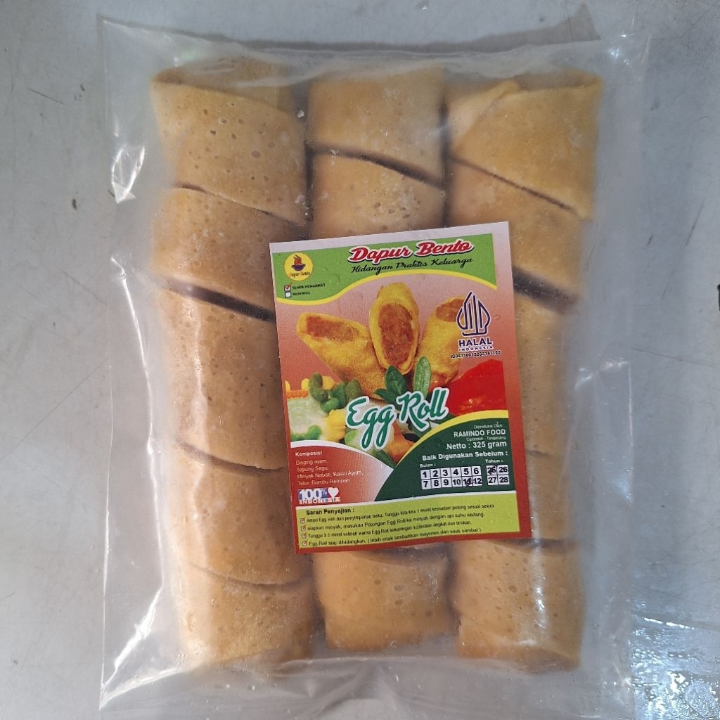 

DAPUR BENTO EGGROLL 15s 325gr
