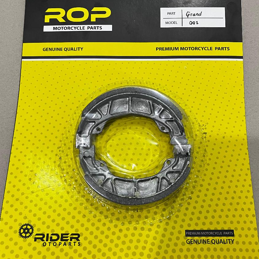 ROP MOTOPART__ PREMIUM Kampas Kanvas Rem Tromol Belakang Honda Grand Supra Revo Blade