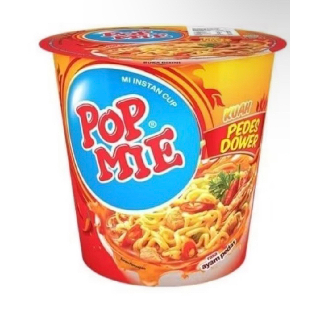 

Pop Mie Kuah Pedas Dower 75g
