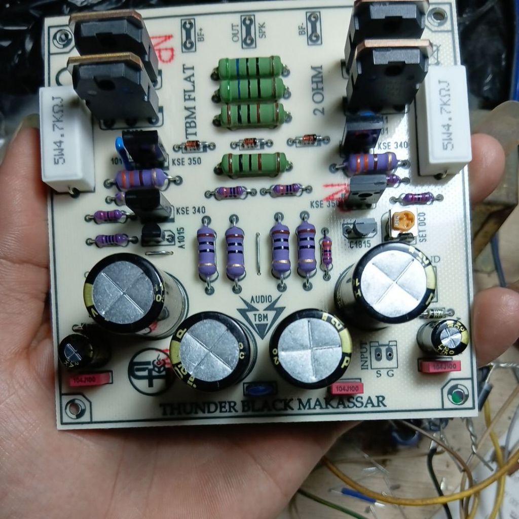 Driver TBM 2 ohm Flat