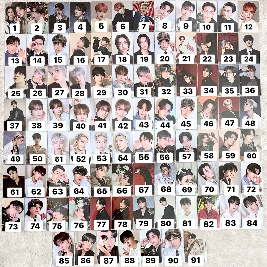 PHOTOCARD ATEEZ OFFICIAL