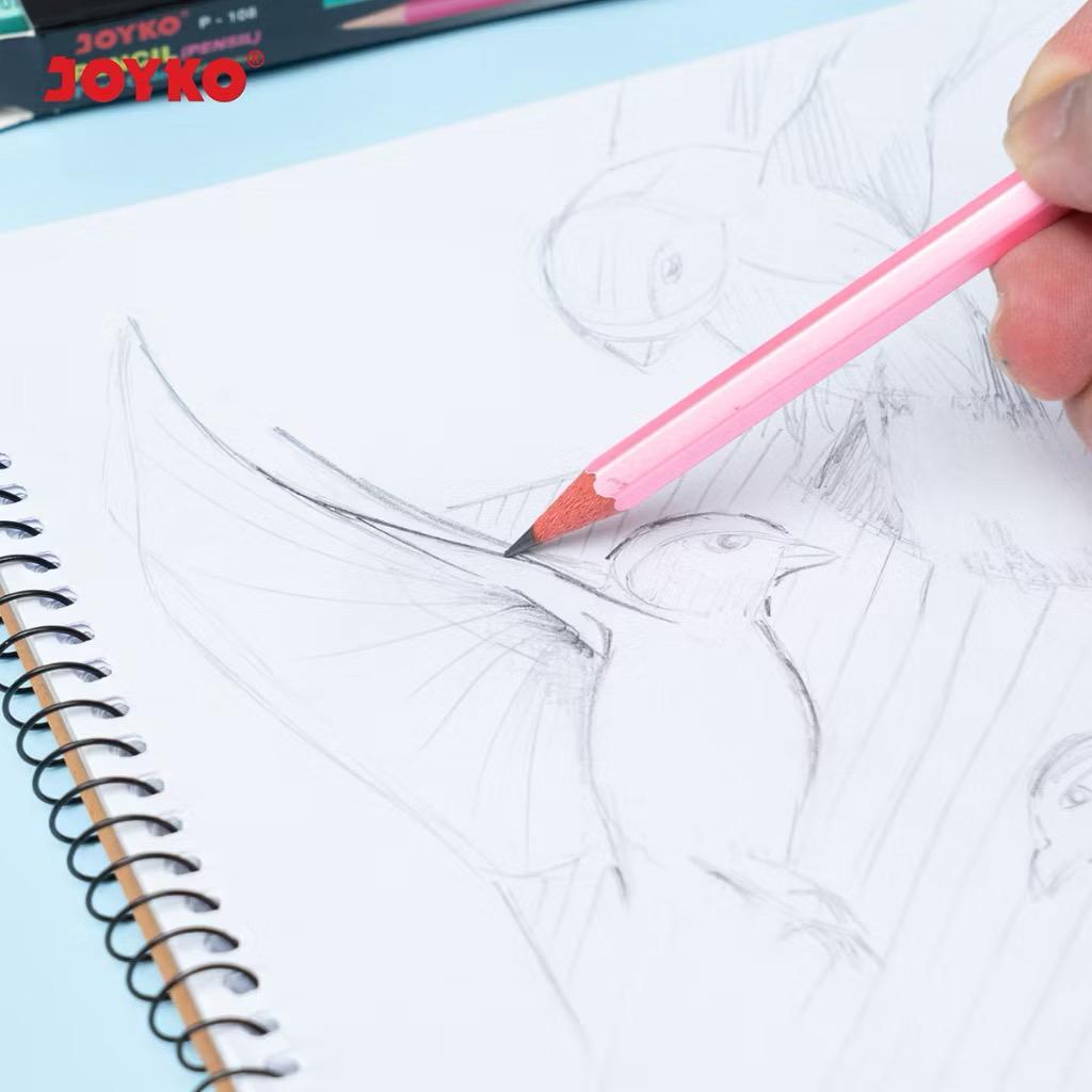 

JOYKO PENSIL 2B PEARL - Pensil Joyko P 108