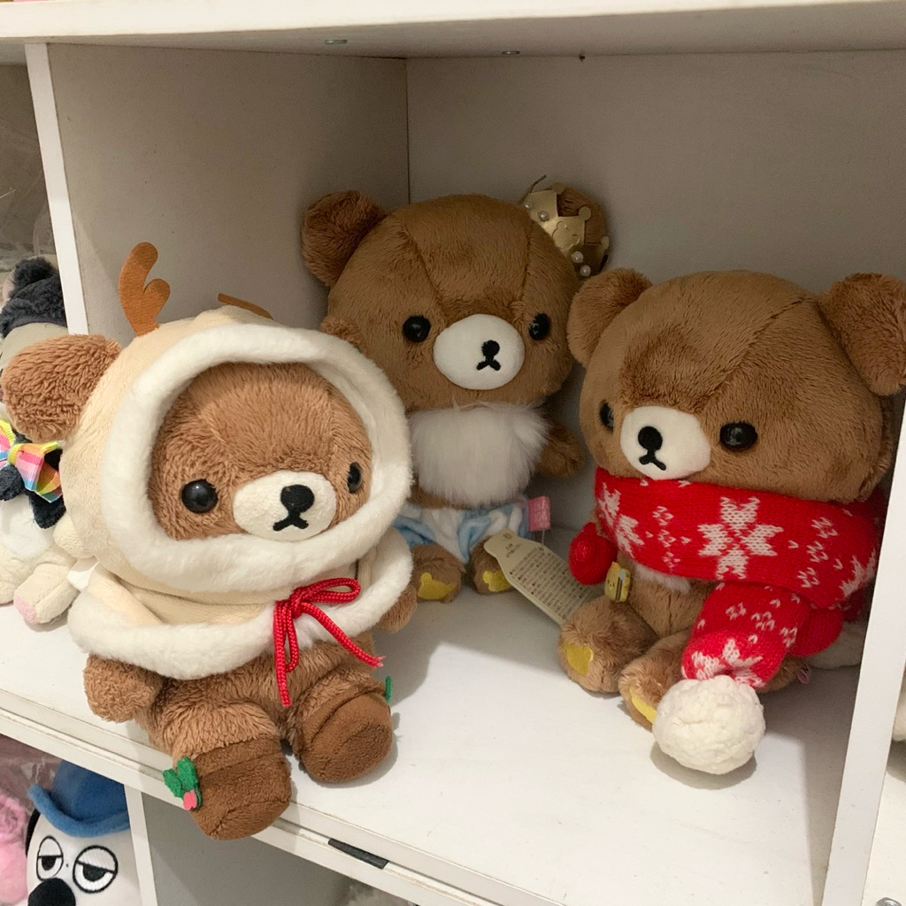 Boneka Chairoikoguma Koguma Rilakkuma San-X Original