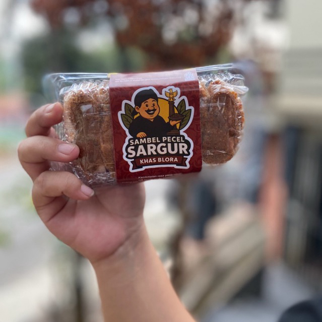 

SAMBEL / SAMBAL PECEL KHAS BLORA "SARGUR" KEMASAN 250 GRAM