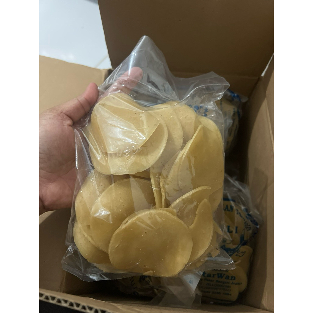 

KRUPUK 100% TENGIRI ASLI