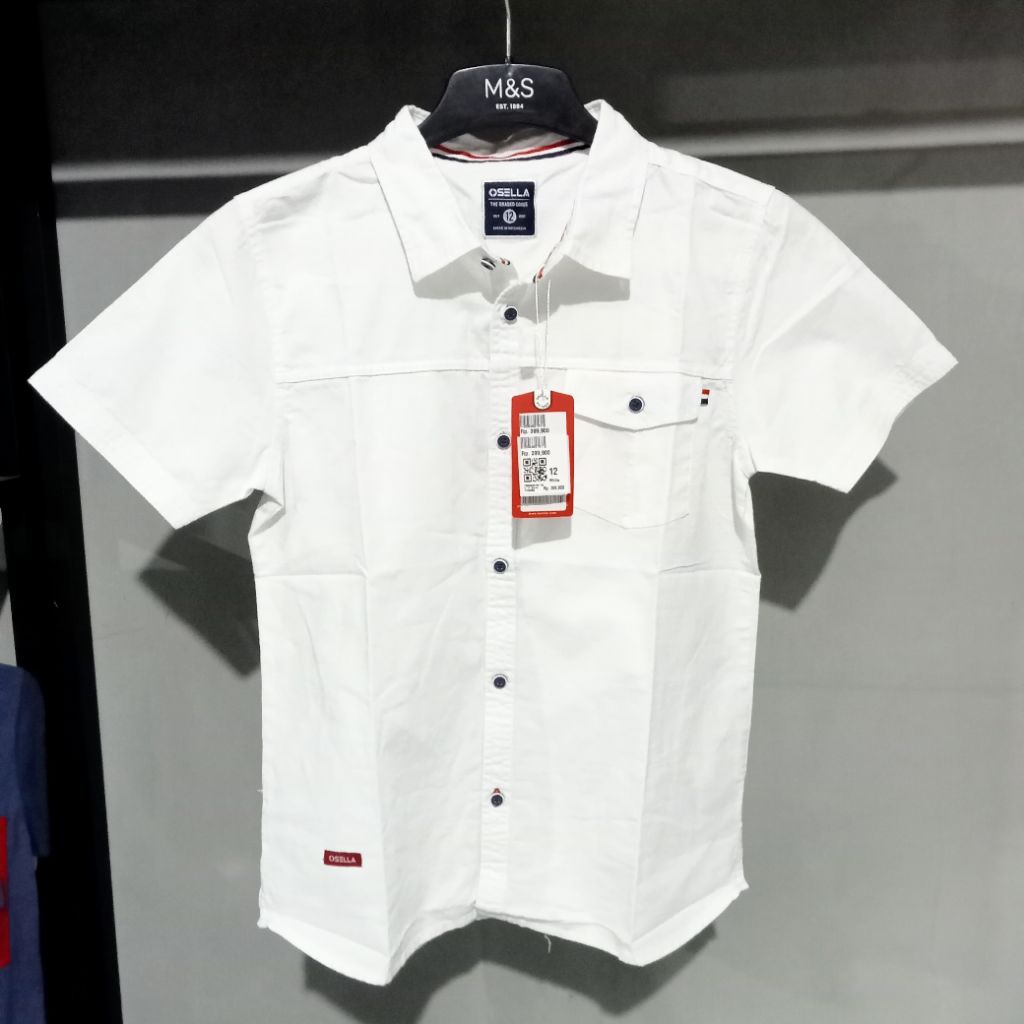 Osella Kids Kemeja Lengan Pendek Anak Laki - Laki (KAL)