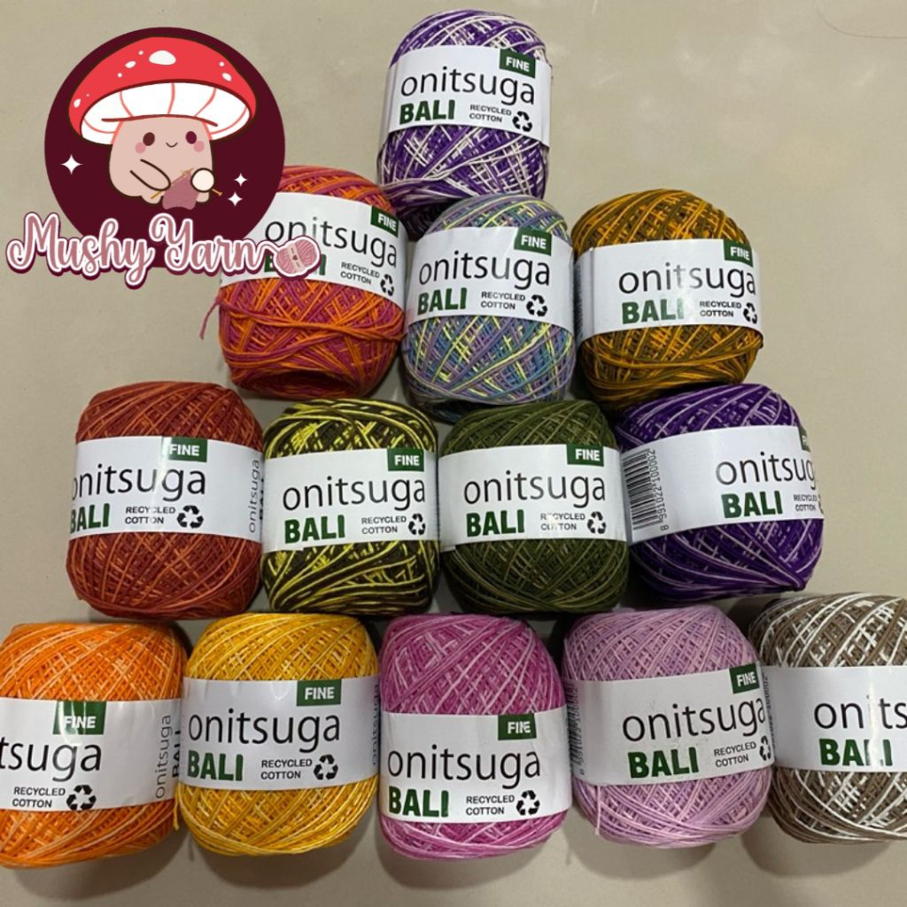 BENANG RAJUT KATUN BALI ONITSUGA SEMBUR OMBRE
