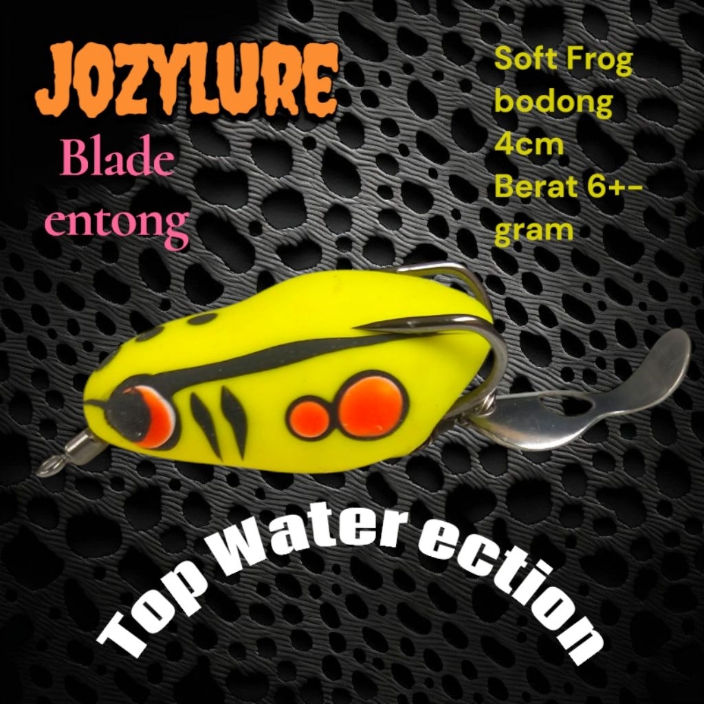 softfrog berisik 4cm / umpan casting gabus