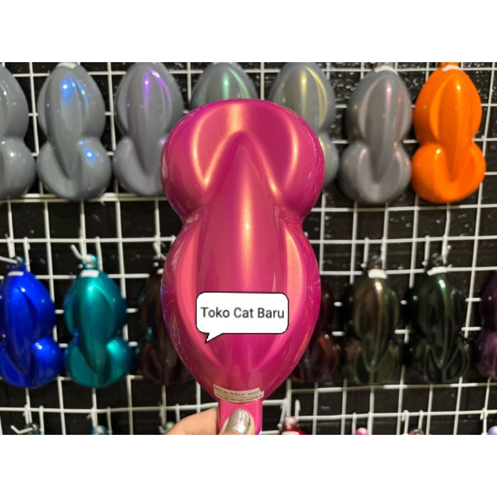 Cat Golden Pink Lembayung Gold PU Polyuretane