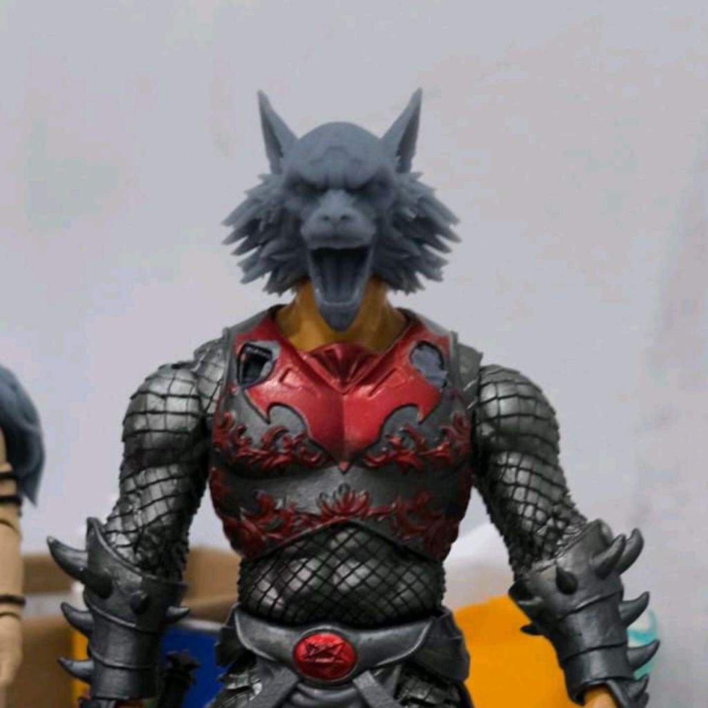 Headsculpt Head HS Capwolf Captain America Wolf Mezco Mcfarlane Adam Muff Toys Notaman Shf NWToys Vt