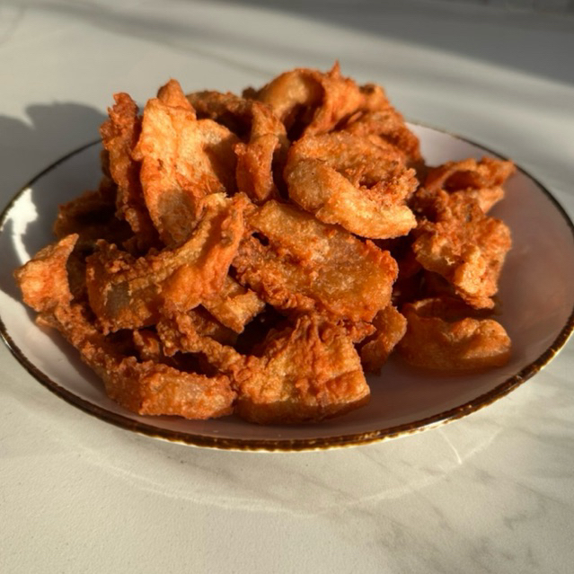 

Gorengan Babi / Gorengan Samcan / Samcan Krispi / Samcan Crispy - Renyah Gurih