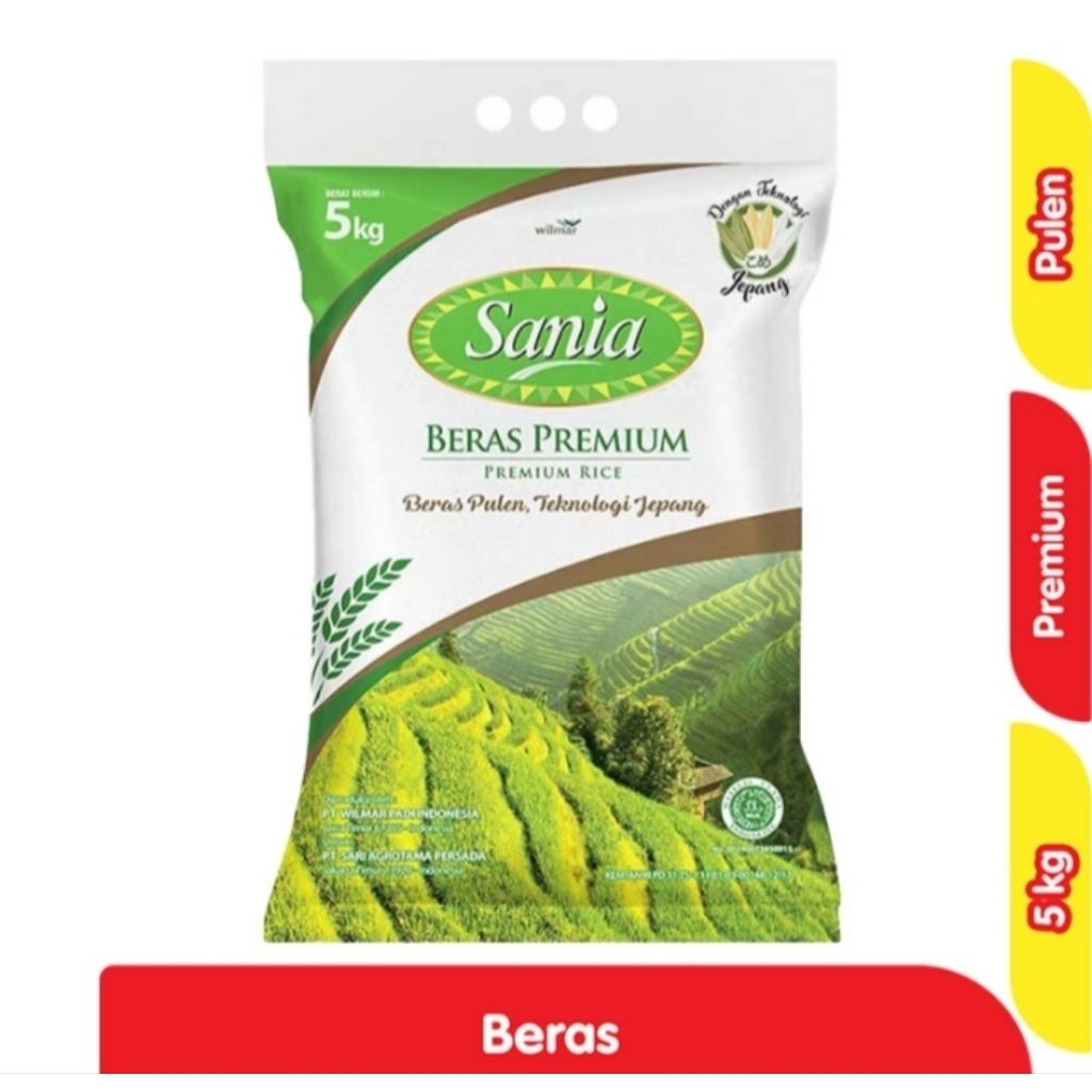 

Sania Beras Premium 5 Kg