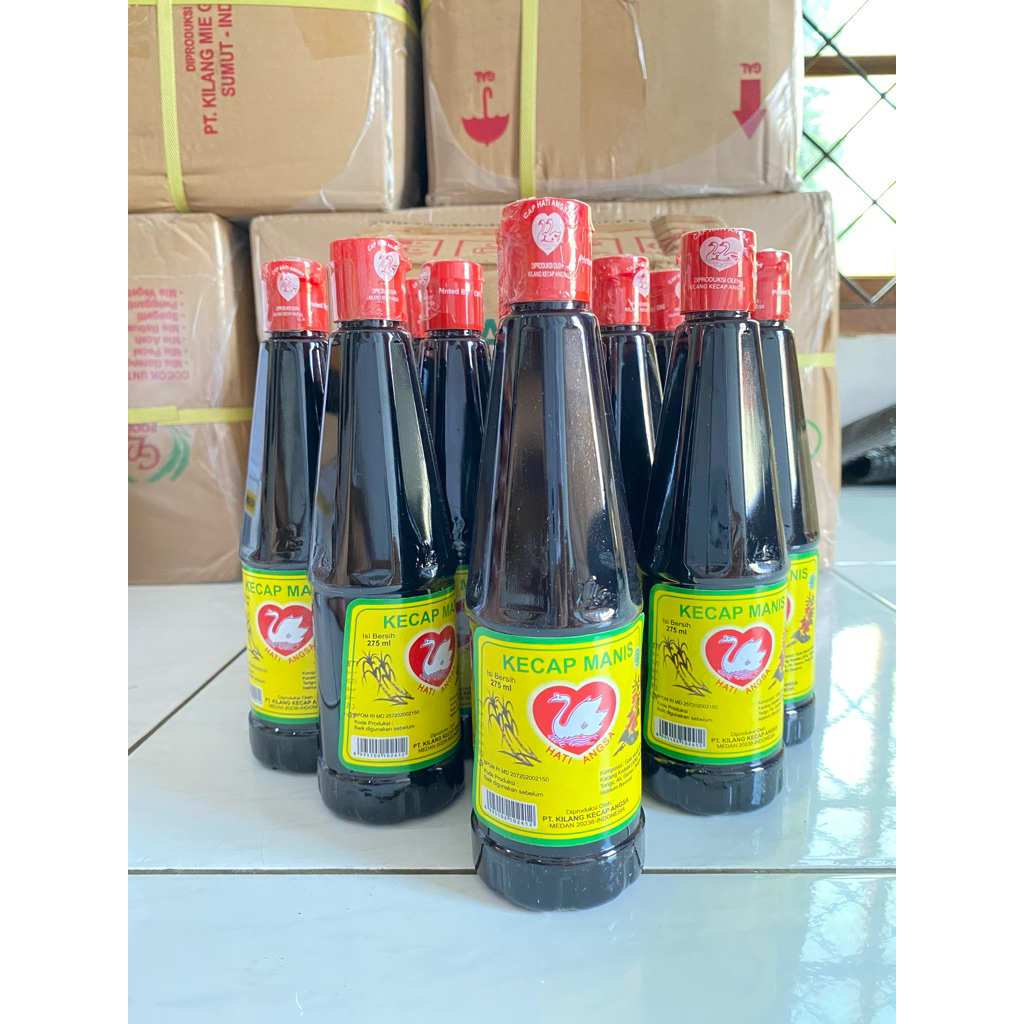 

Kecap Manis Cap Hati Angsa Asli Sumut 275ML HALAL