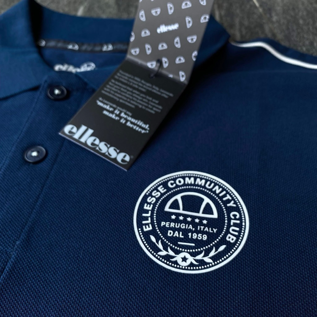 polo ellesse navy