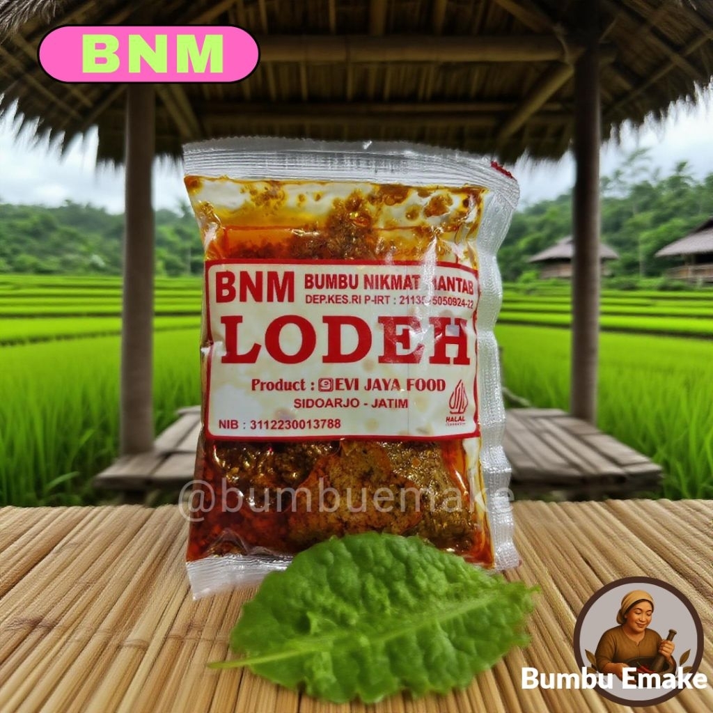 

{ BNM } Bumbu LODEH / Bumbu Nikmat Murah / Bumbu Masak Instan
