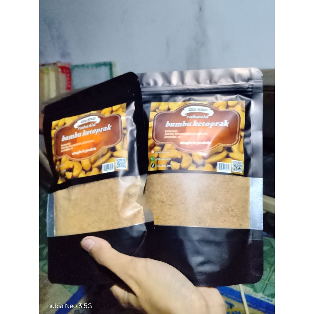 

bumbu kacang mede serba guna /bumbu ketoprak paket usaha 1kg