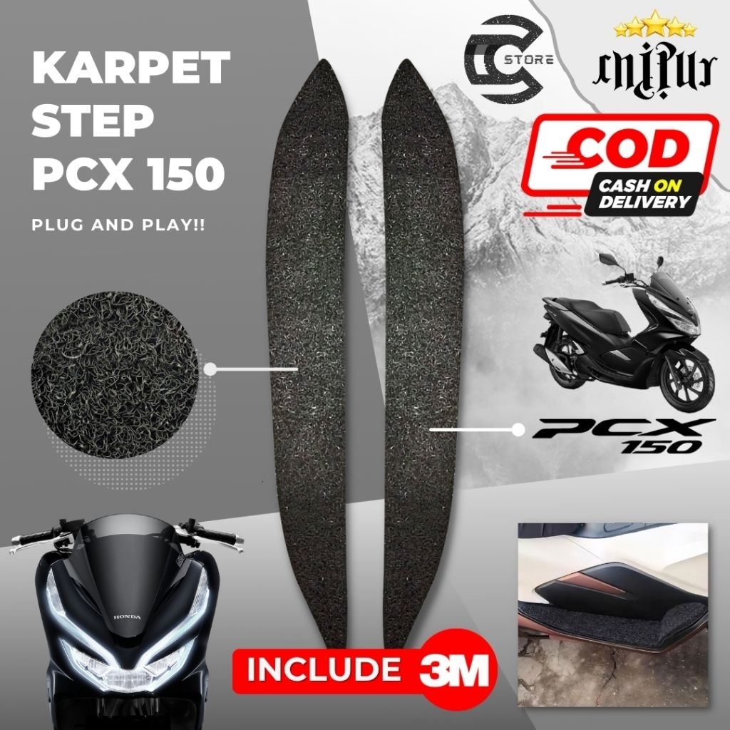 Karpet Step Floor PCX 150 Lokal / Karpet Mie PCX 150 Lokal / Bordes PCX 150 / Karpet PCX 150 / Carpe