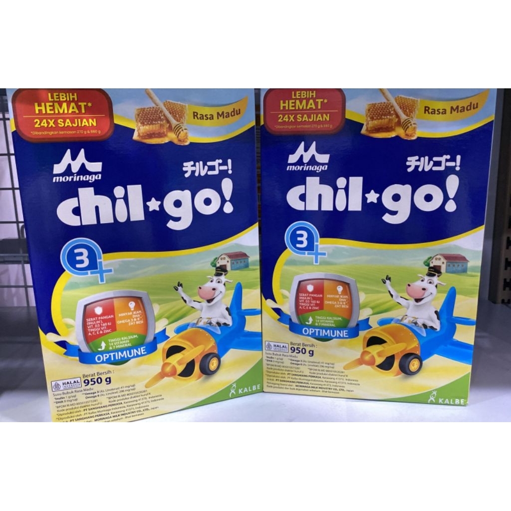 

CHILGO 3+ 950GR Rasa vanila, madu