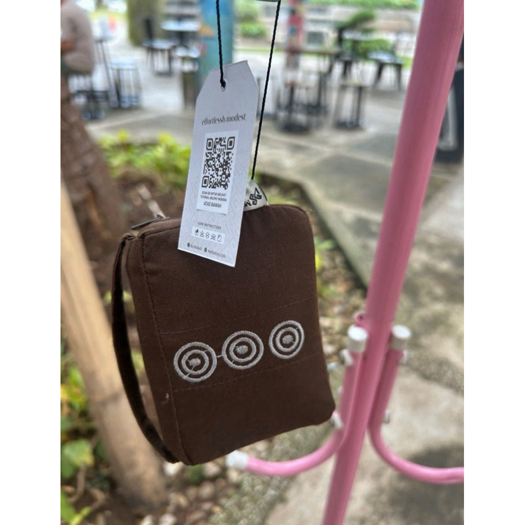 Mukena Travel Modest DS Petunia