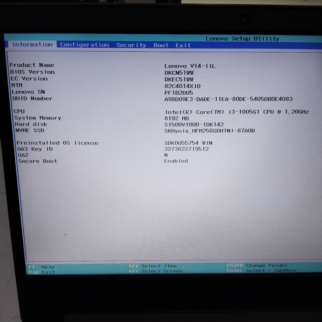 Motherboard Lenovo V14-IIL CORE I3-10 DUAL VGA NVIDIA MODEL 82C4 Normal Tested Seken Original [Mainb