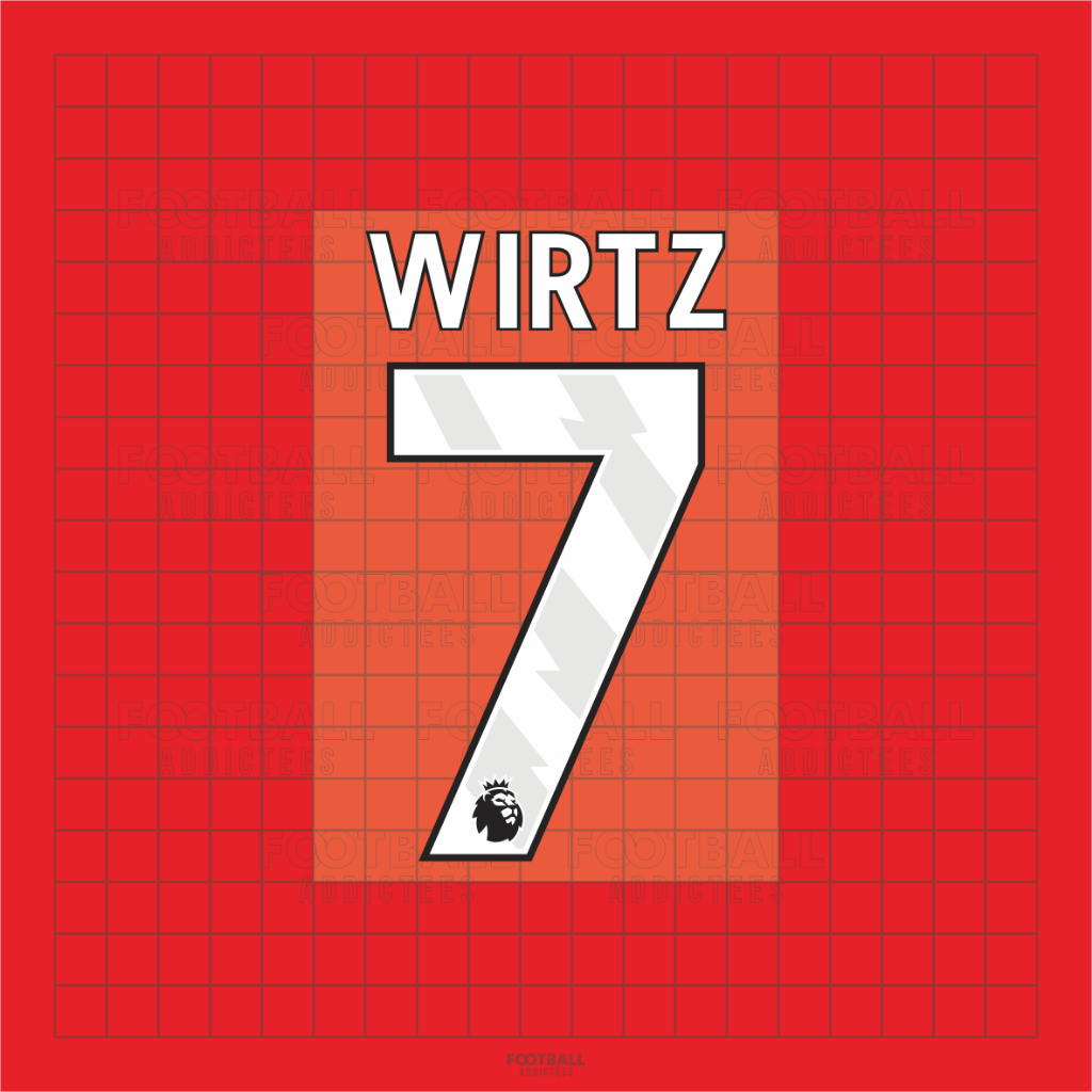 Nama Nomor Punggung Florian Wirtz 7 Jersey Liverpool Home League