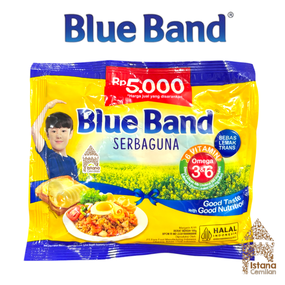 

Blue Band Mentega Margarin Serbaguna Ekonomis 100 Gram