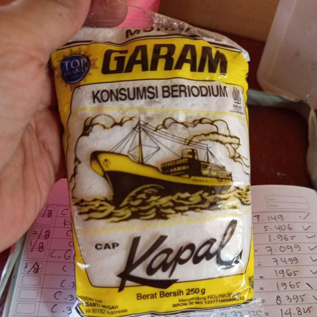 

Garam Kapal 250gr