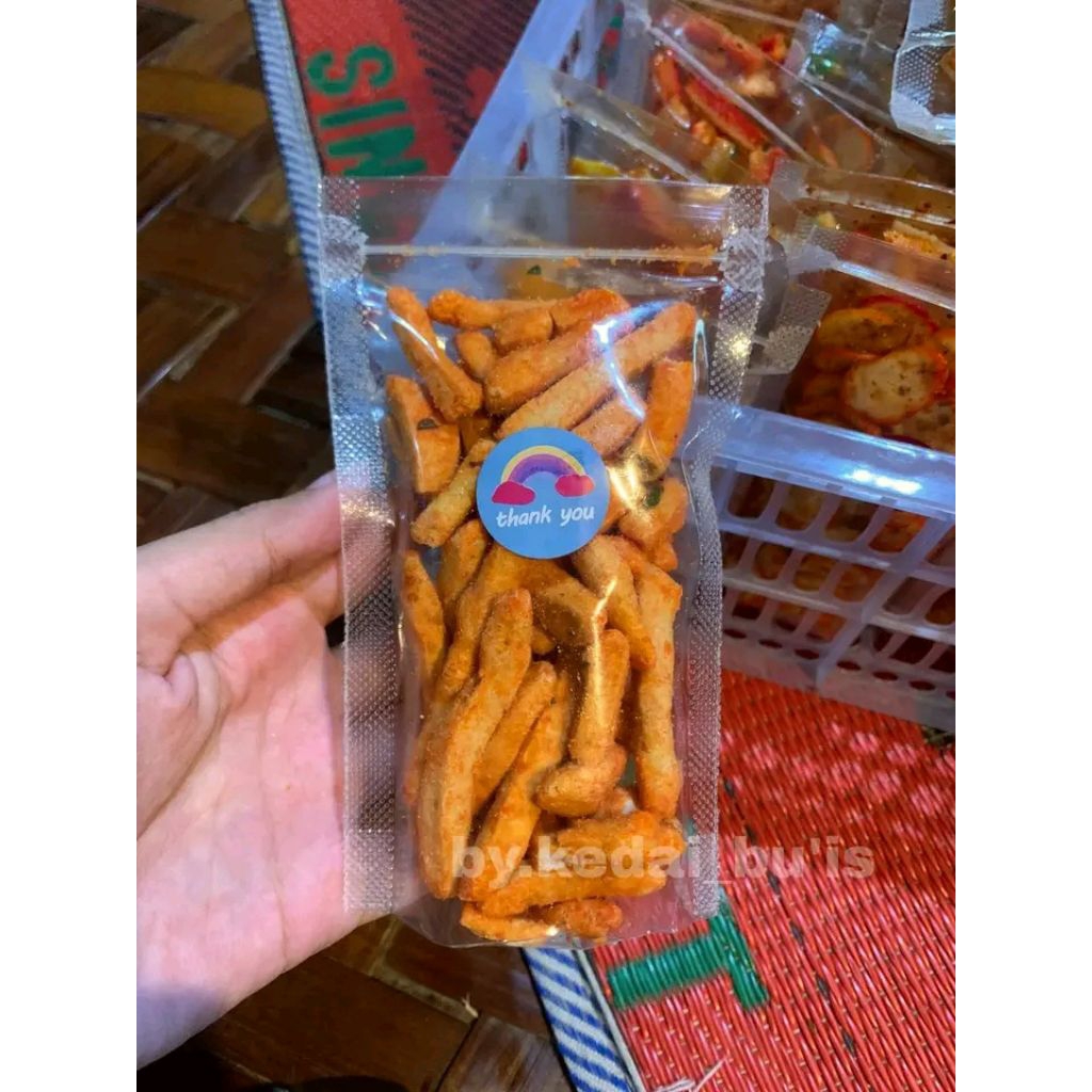 

kerupuk basreng rasa balado manis gurih