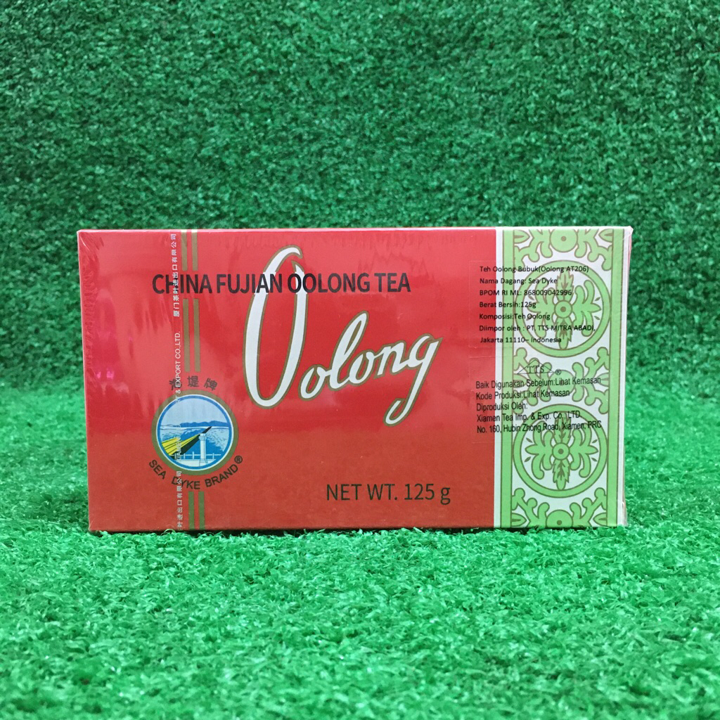 

Sea Dyke China Fujian Oolong Tea Loose Tea Teh Oolong Bubuk 125gr Impor China HALAL