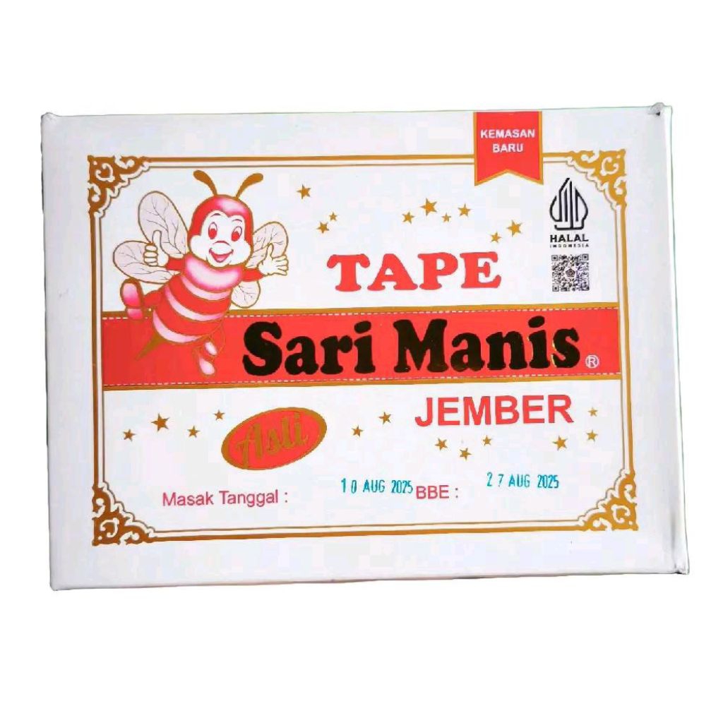 

Tape singkong sari manis Jember gift pack
