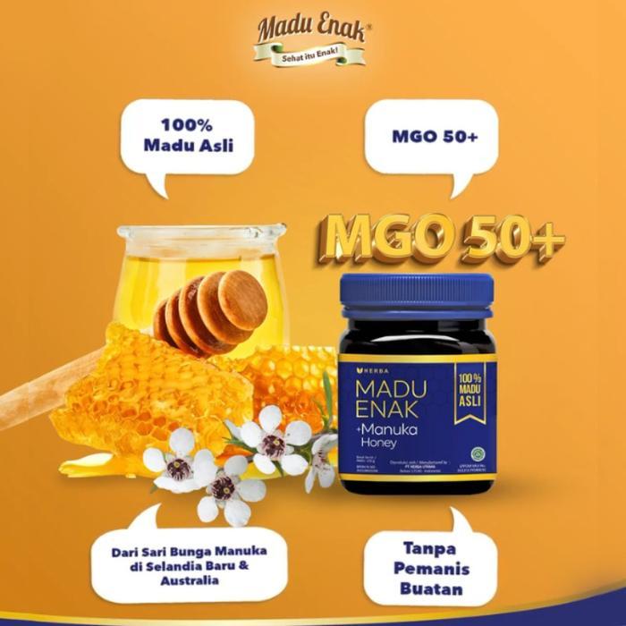 

Madu Enak+ Manuka Honey 250gr – Madu Premium dengan Khasiat Asli Selandia Baru