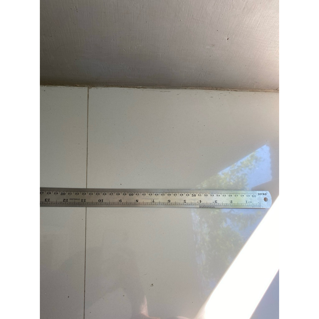 

Penggaris Baja 60cm Tebal Stainless Steel Besi - Alat Ukur
