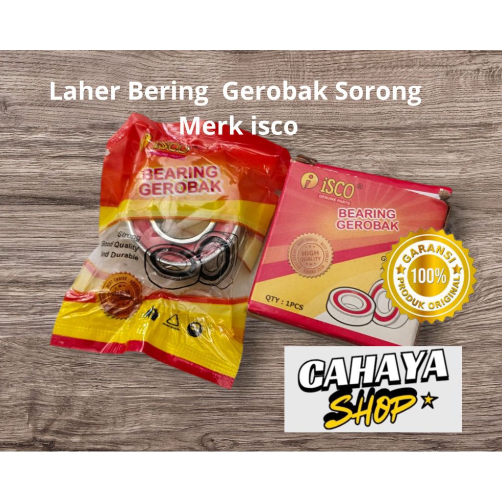 Laher / Bearing Gerobak Sorong ISCO Kuat & Tahan Lama