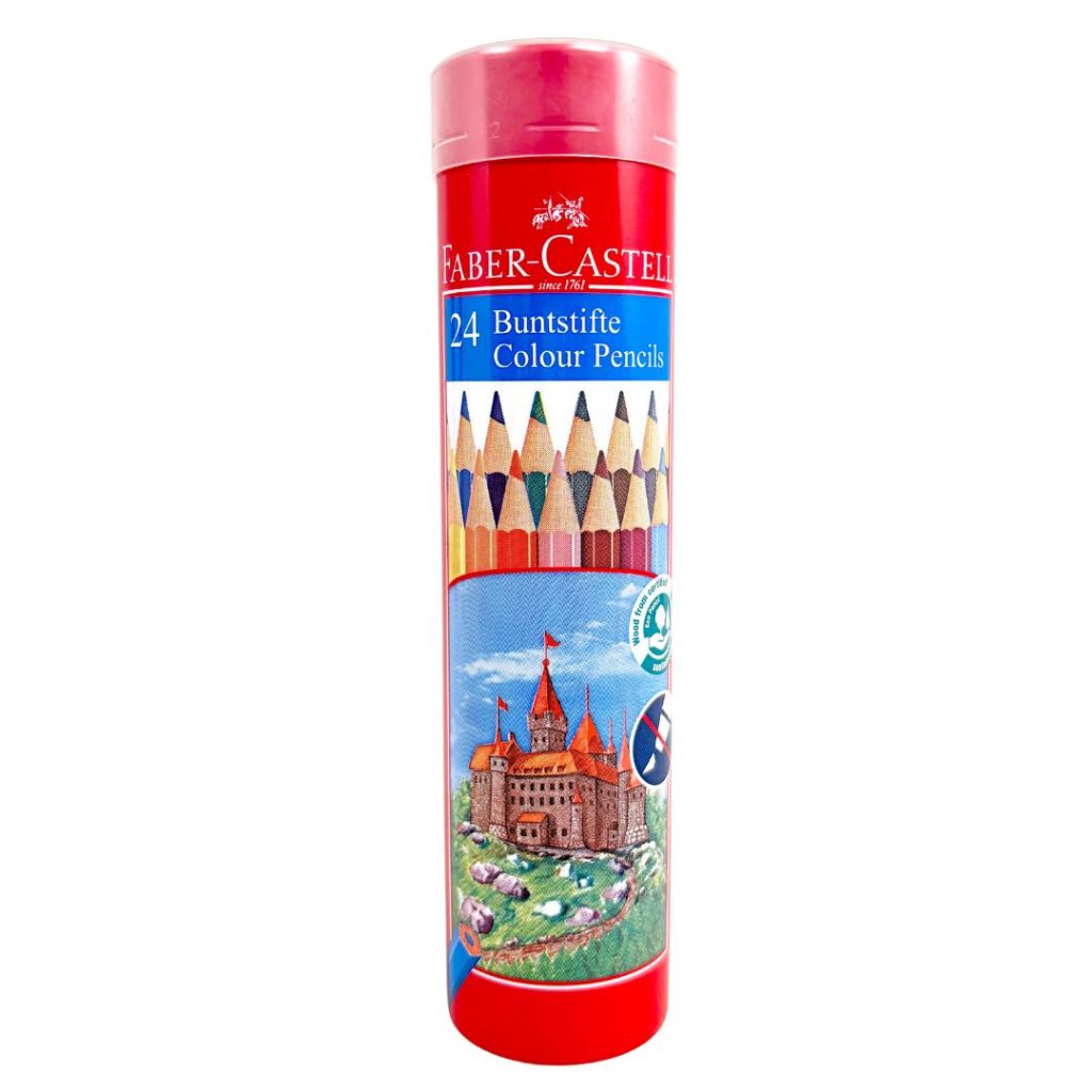 

Pensil Warna Faber Castell 24 L Classic Tin Round 115827