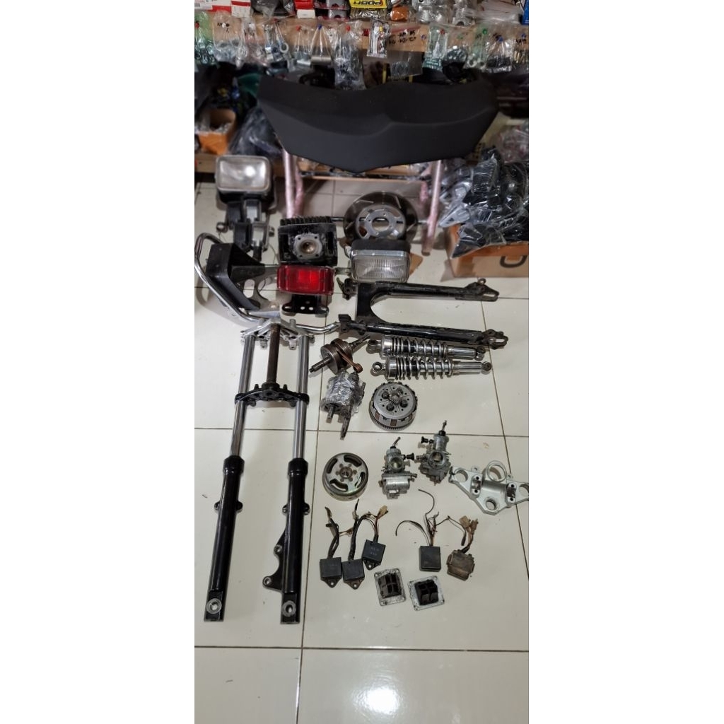 sok belakang rx king original copotan