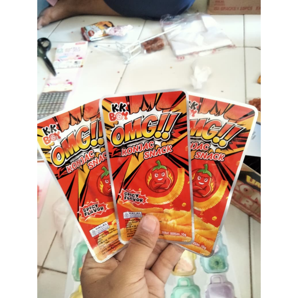 (10 PCS) SNACK PEDAS OMG KONJAC SNACK KONJAC TRIPE