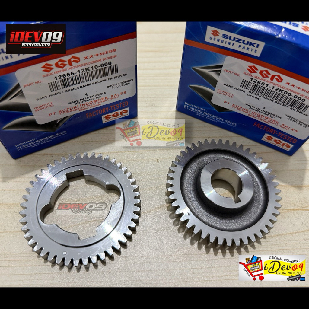 Gear Crank Balancer Gir Kruk As Satria Fu Fi GSX R S 150 Raider 150 Fi Ori SGP