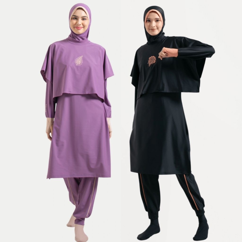 POLITE SWIM Baju Renang Muslimah TUN DOLPHIN GY-PP55