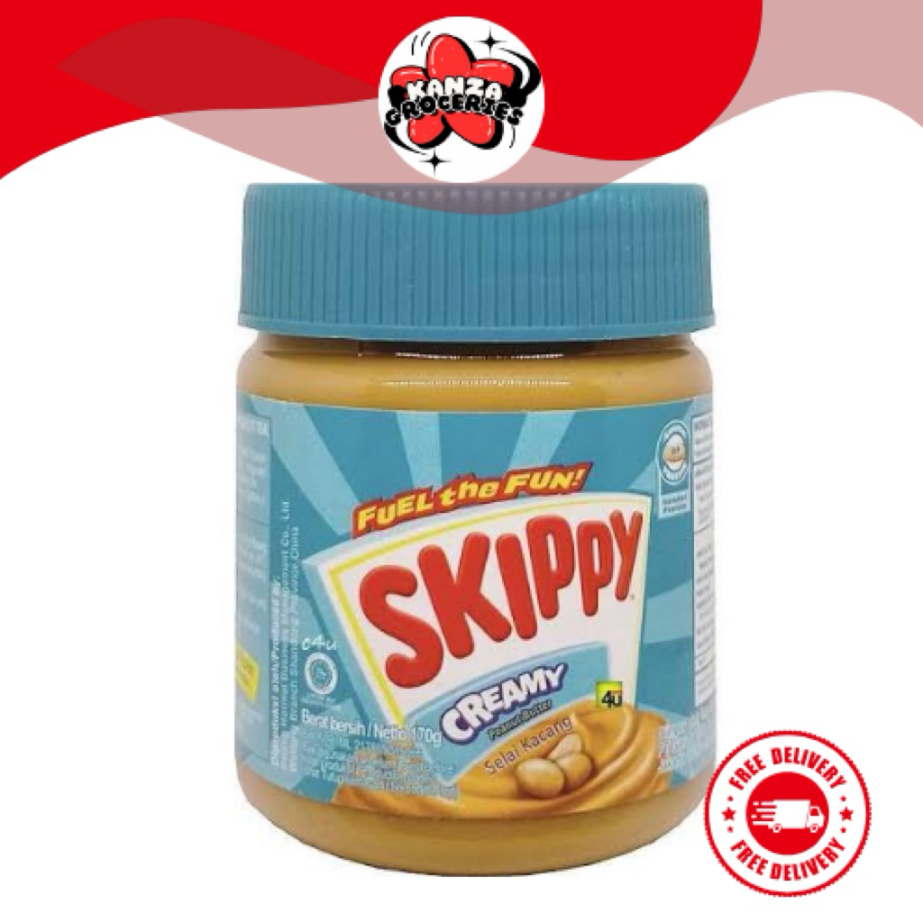 

Skippy Selai Kacang 170gr l Kanza Groceries