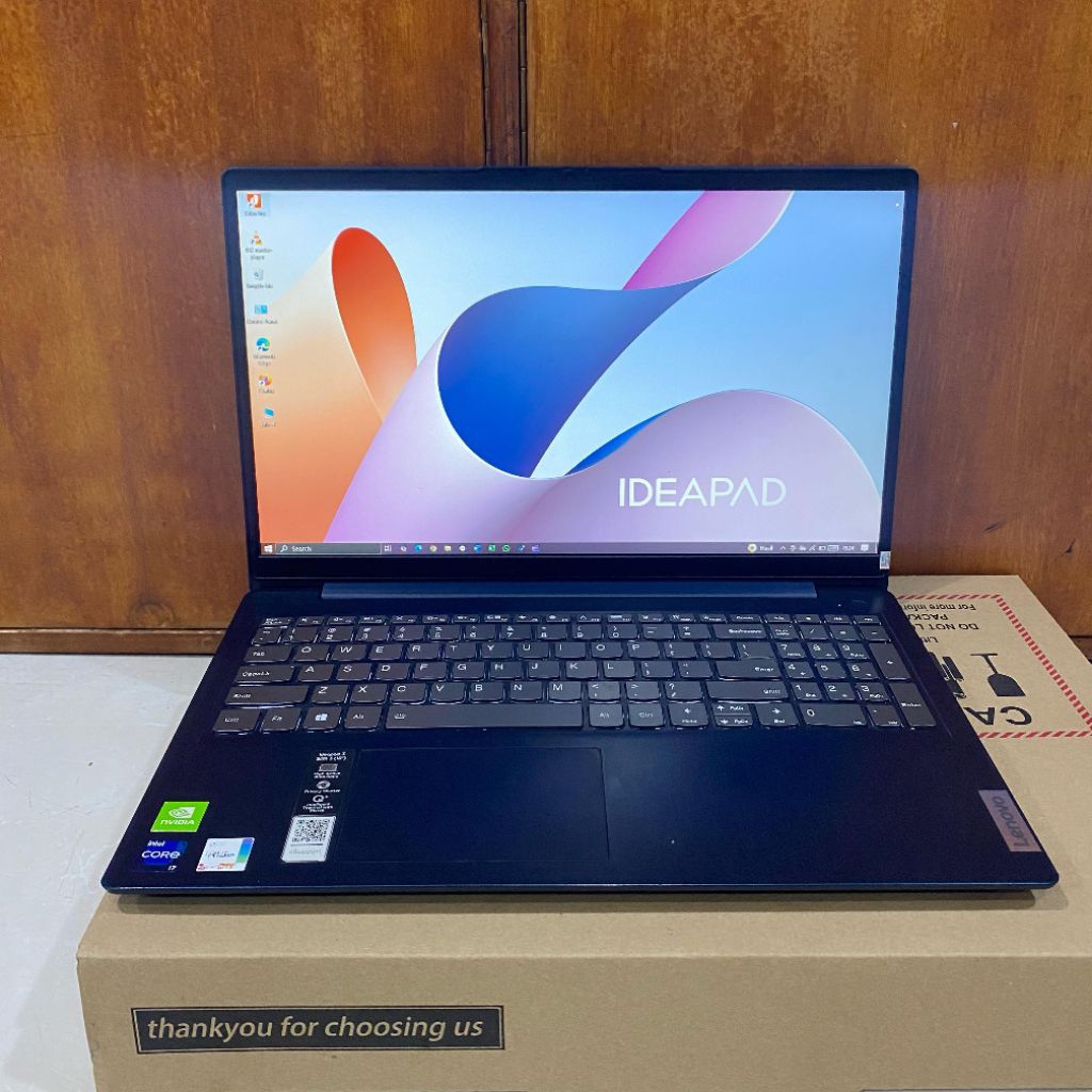Laptop Lenovo IdeaPad Slim 3 14|TL6, Core i7 - 1165G7, Gen 11 Th Ram 8Gb SSD 512Gb Dualvga Nvidia Ge