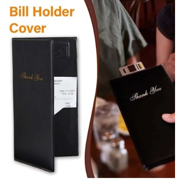 

Restaurant Bill Holder / Cover Bill Resto