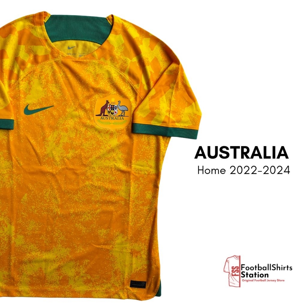 Jersey Australia Home 2022-2024 Player Issue Size M Original