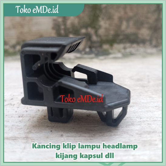 Plastik dudukan lampu besar head lamp kijang kapsul