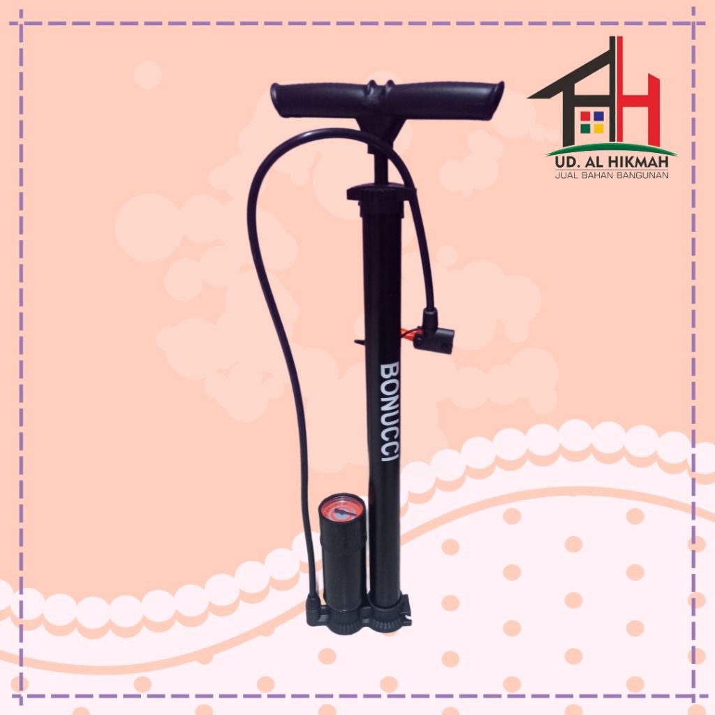 Pompa Sepeda Tabung - Pompa Ban - Pompa Motor - Pompa Sepeda Motor BONUCCI